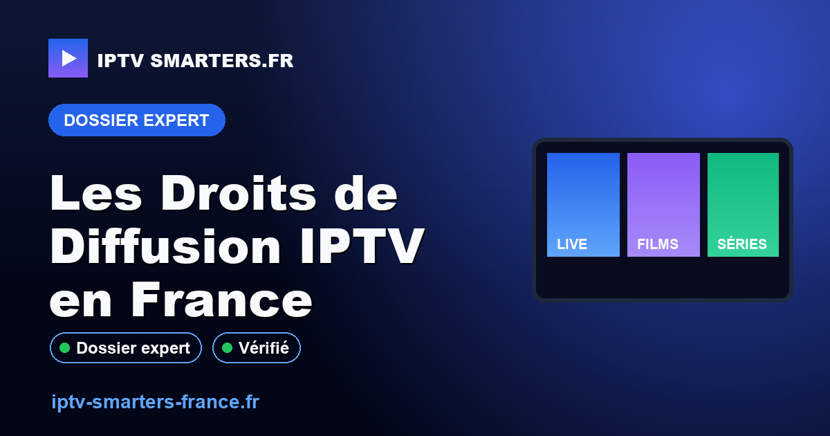 Les Droits de Diffusion IPTV en France
